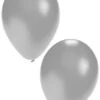 Ballon 50 X Zilver Nr 12