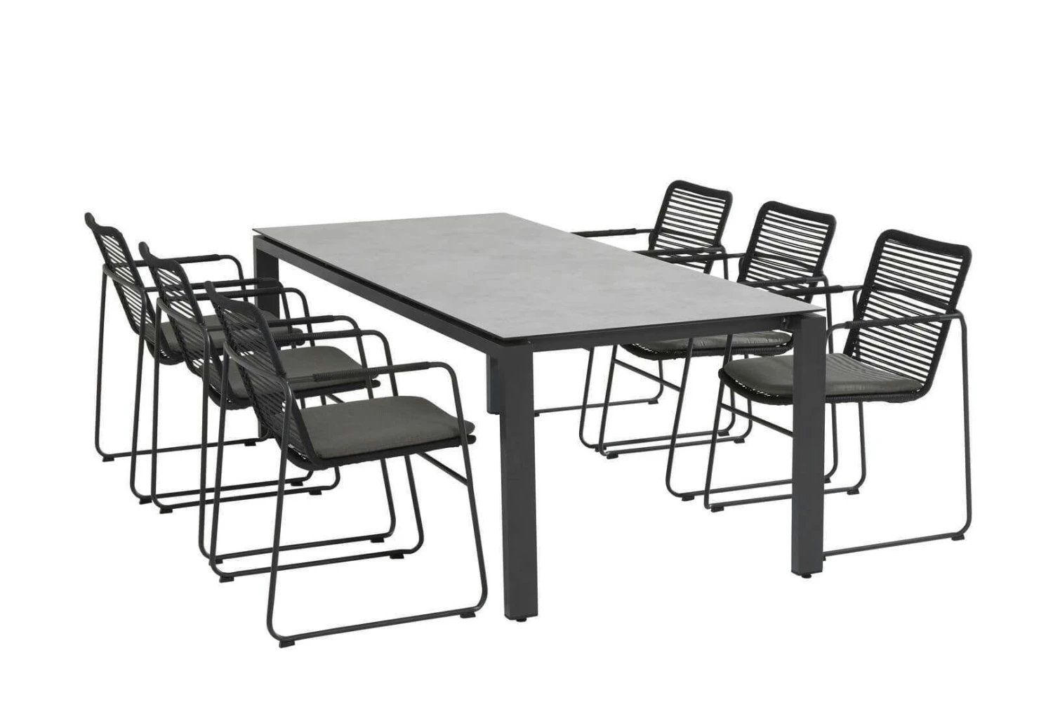 4SO Elba Dining Stapelbare Tuinstoel Rope - Afbeelding 7