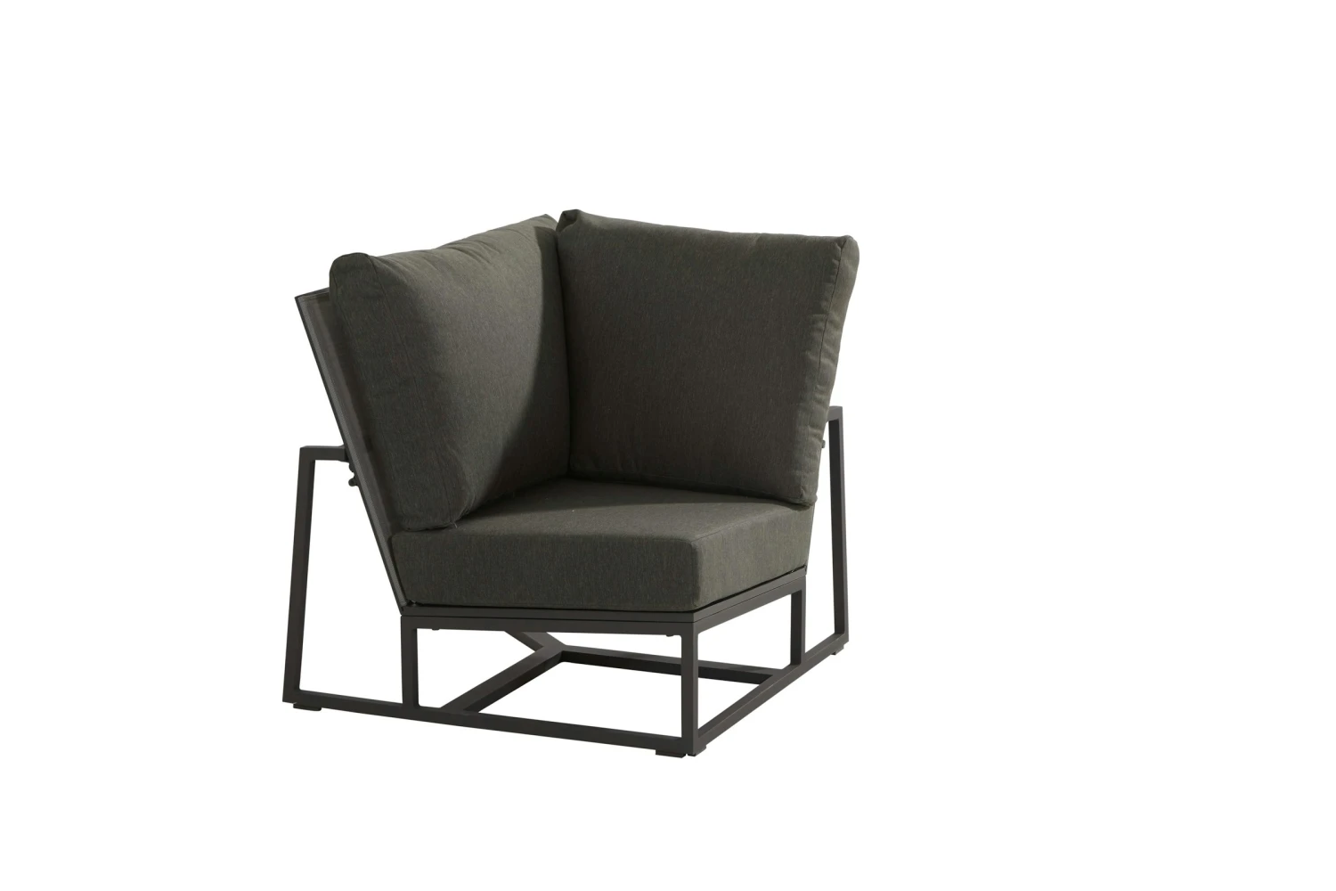 Taste New Mauritius Lounge Hoekbank Matt Carbon - Afbeelding 4