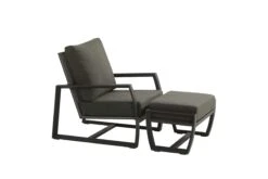 New Mauritius Lounge Tuinstoel Met Voetenbank
