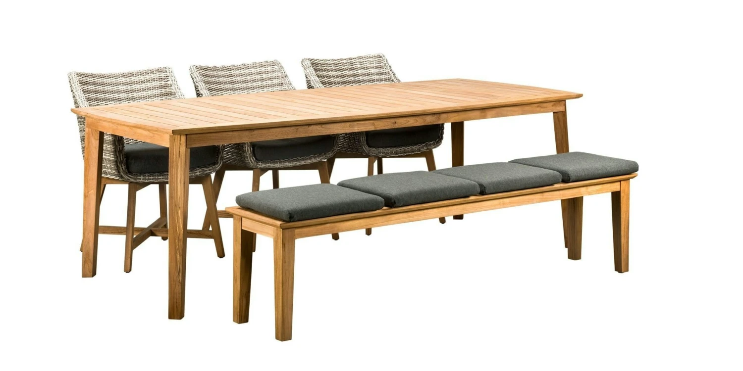 Suns Cuvio Bank 195 Cm Met Kussens