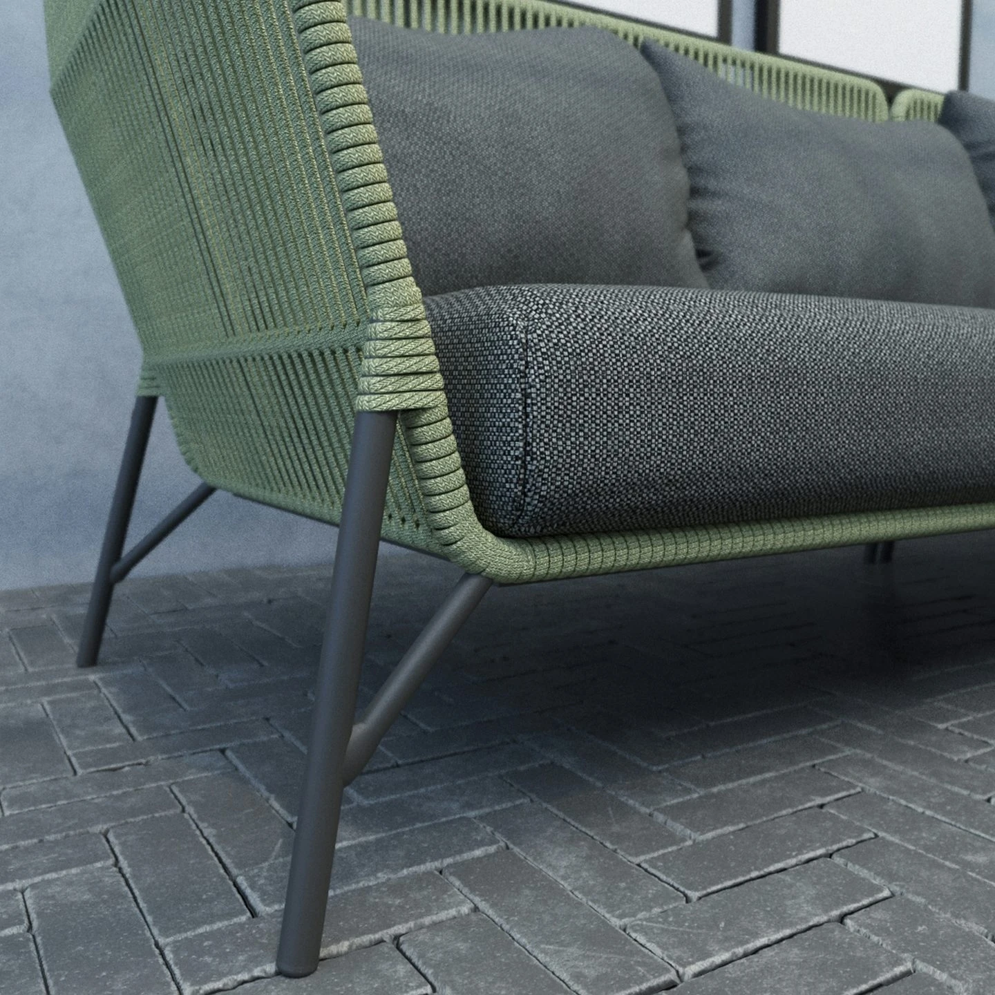 4SO Altoro Loungeset Rope Met Koffietafel Dali - Afbeelding 7