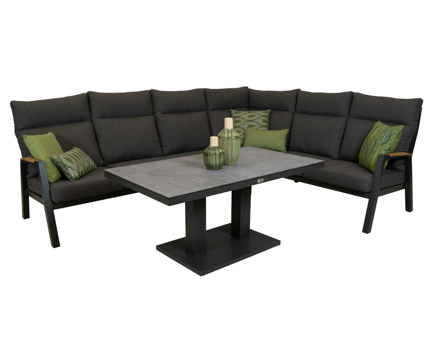 Qopps Amon Loungehoek Met Rubli In Hoogte Verstelbare Tafel - Afbeelding 2