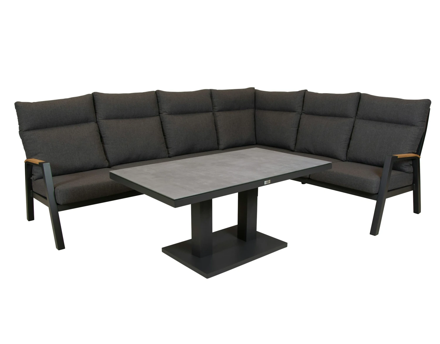 Qopps Amon Loungehoek Met Rubli In Hoogte Verstelbare Tafel - Afbeelding 3