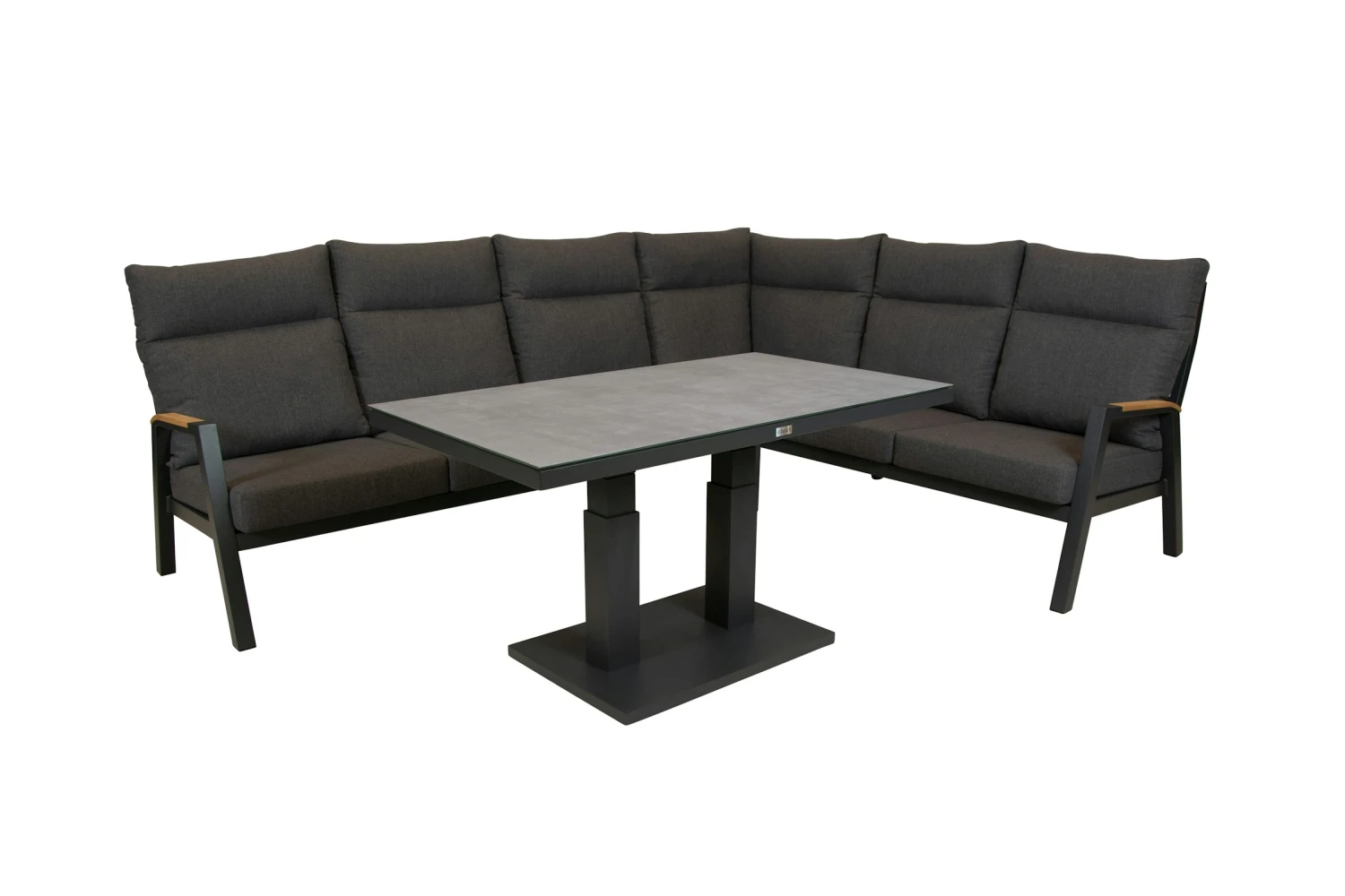 Qopps Amon Loungehoek Met Rubli In Hoogte Verstelbare Tafel - Afbeelding 4