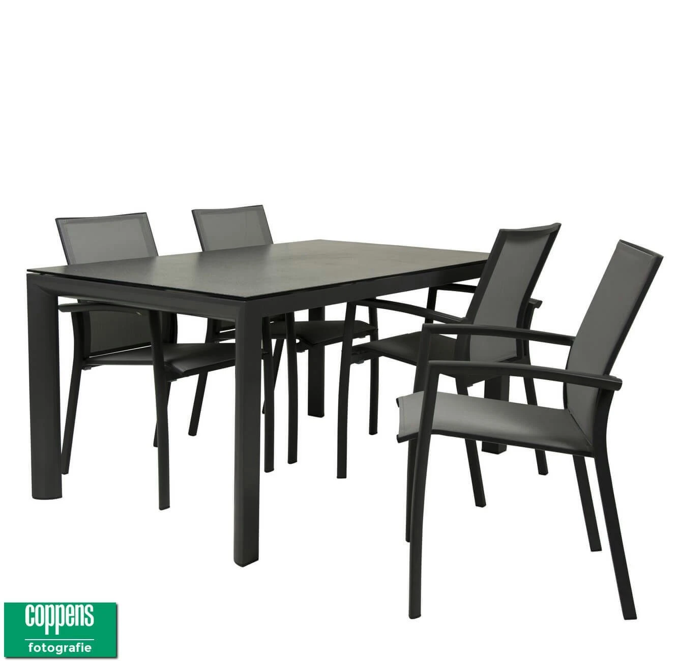 Qopps Colby Tuintafel 180 Met 4 Tuinstoelen Tampa - Afbeelding 2