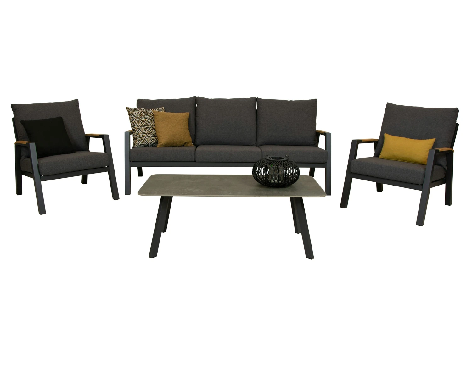 Qopps Ymabo Loungeset Met Ancho Koffietafel - Afbeelding 2