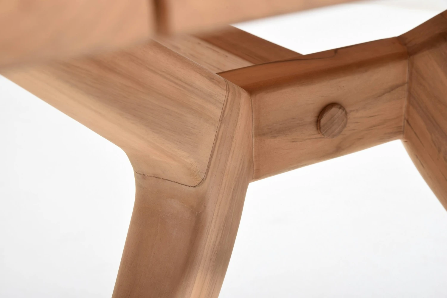 4SO Belair Teak Tuintafel Met Sempre Dining Stoel Met Teak Poten - Afbeelding 4