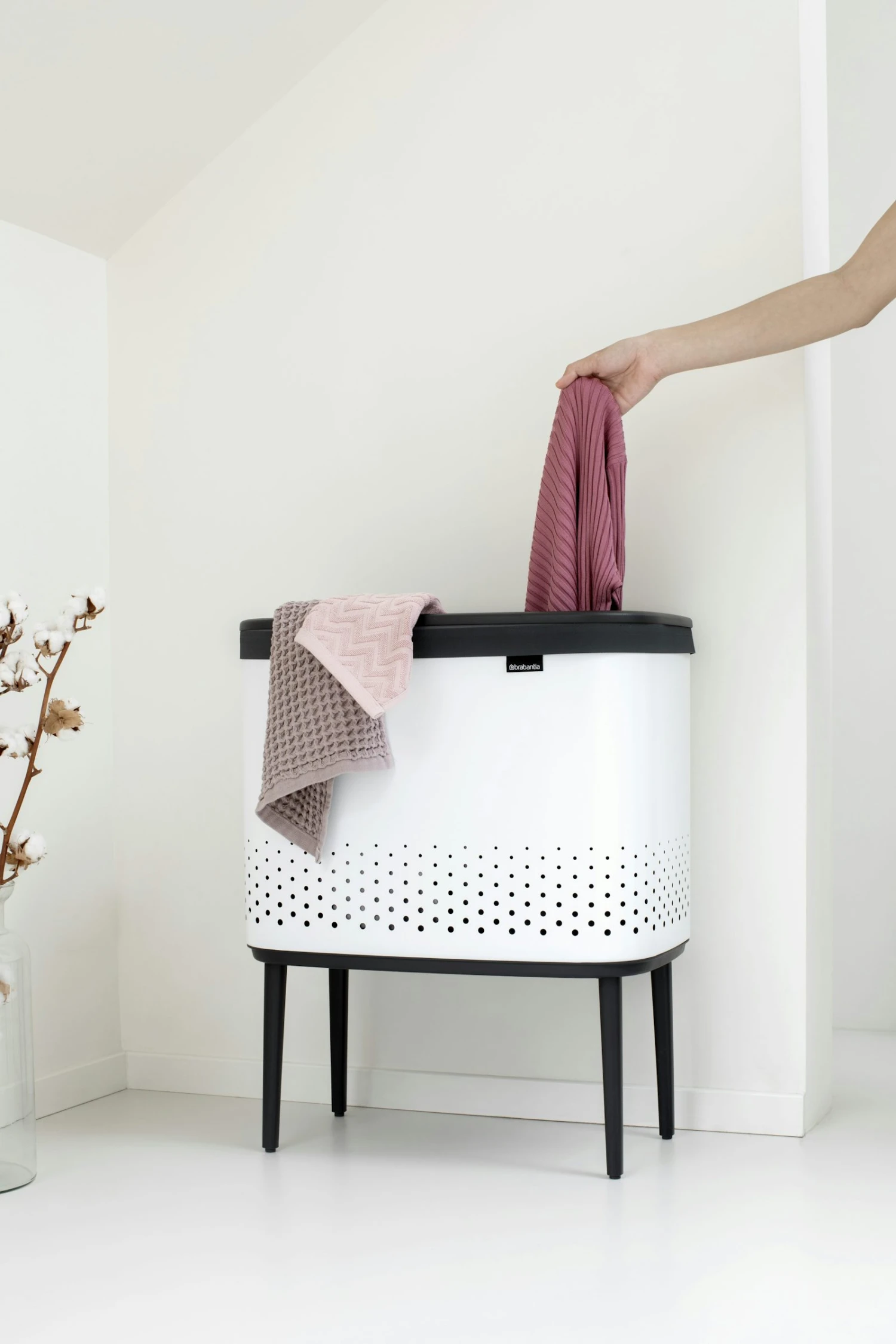 Brabantia Bo Wasbox 60 Liter Wit - Afbeelding 4