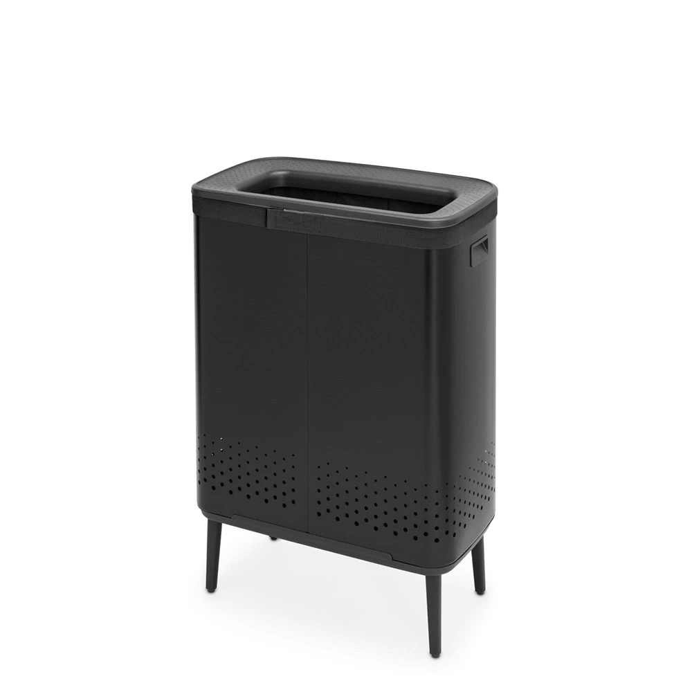 Brabantia Wasbox Hi 2 X 45 Liter - Matt Black - Afbeelding 2