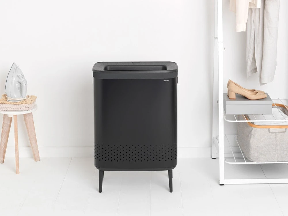 Brabantia Wasbox Hi 2 X 45 Liter - Matt Black - Afbeelding 11
