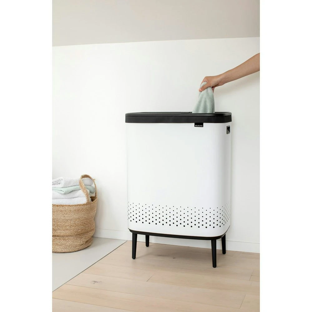 Brabantia Bo Wasbox Hi 2 X 45 Liter - Wit - Afbeelding 12