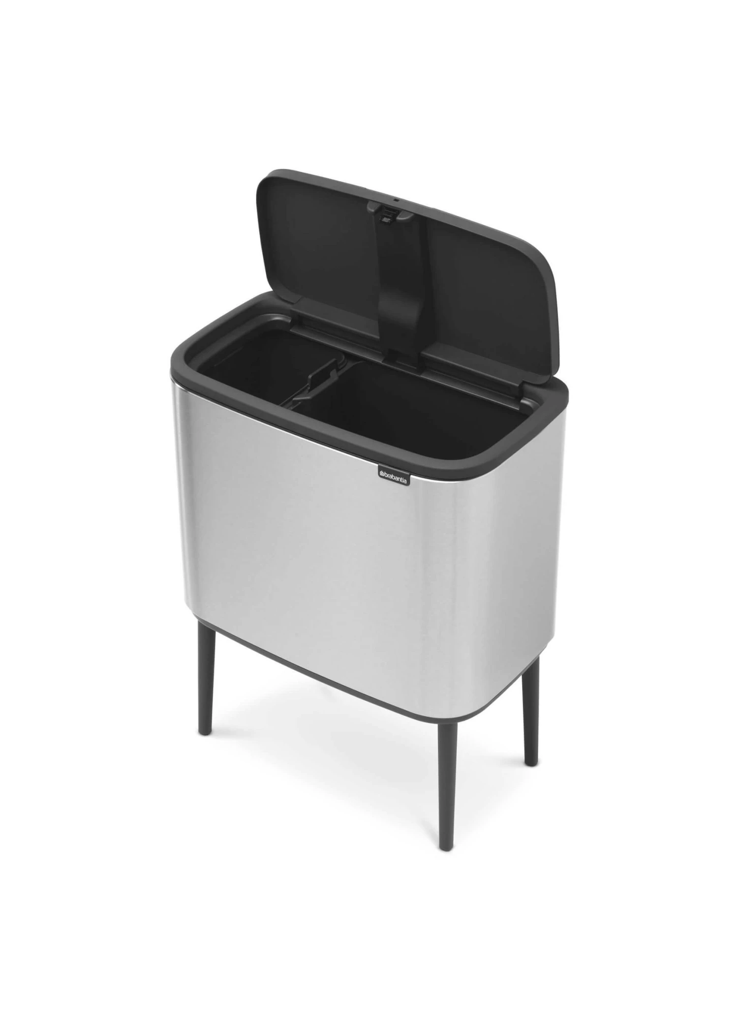 Brabantia Bo Touch Bin 11+23 Liter Matt Steel FPP - Afbeelding 3