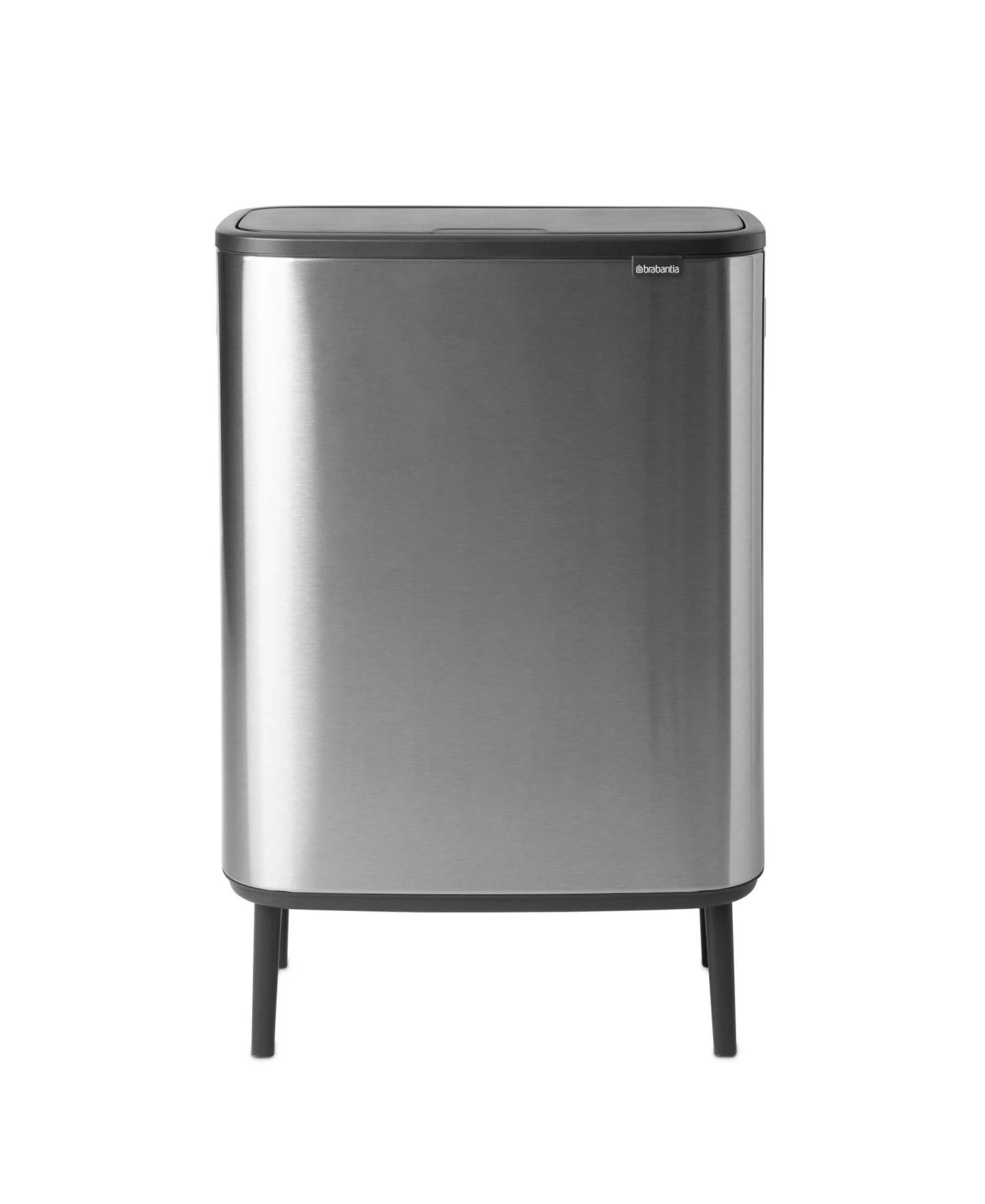 Brabantia Bo Touch Bin Hi 2x30 Liter Matt Steel Fingerprint Proof - Afbeelding 2