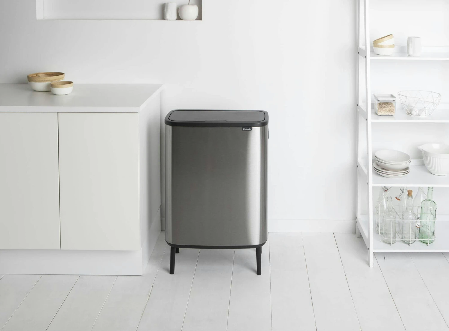 Brabantia Bo Touch Bin Hi 2x30 Liter Matt Steel Fingerprint Proof - Afbeelding 13