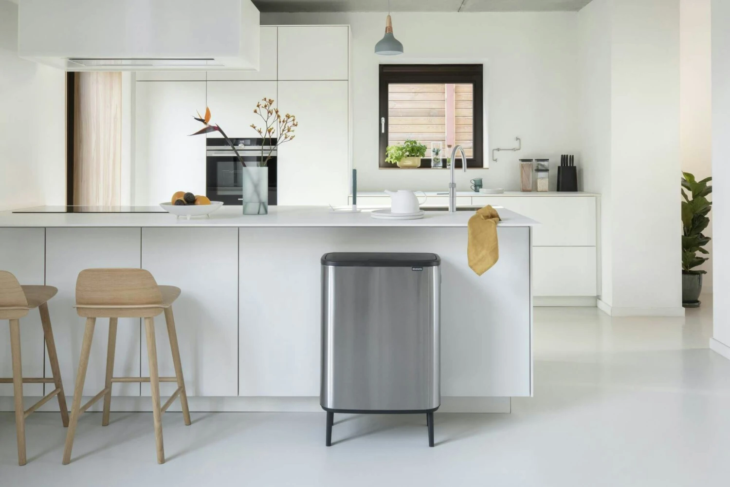 Brabantia Bo Touch Bin Hi 2x30 Liter Matt Steel Fingerprint Proof - Afbeelding 8