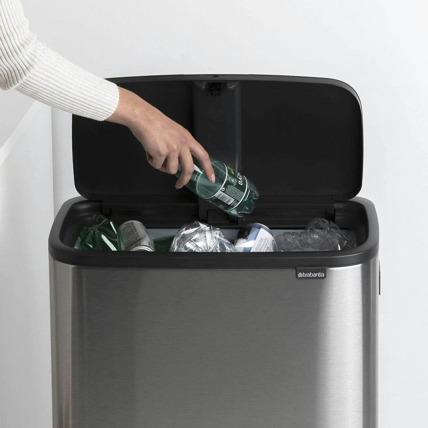 Brabantia Bo Touch Bin Hi 60 Liter Matt Steel Fingerprintproof - Afbeelding 19