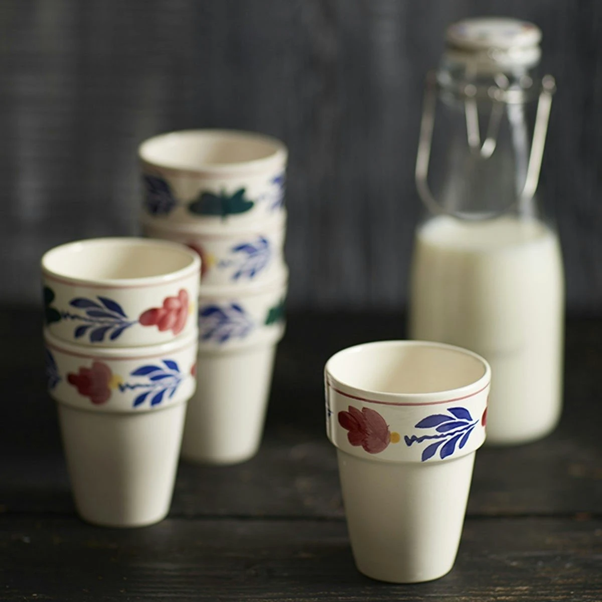 Boerenbont Fles Met Deksel En Beugel 0,7 Liter - Afbeelding 2