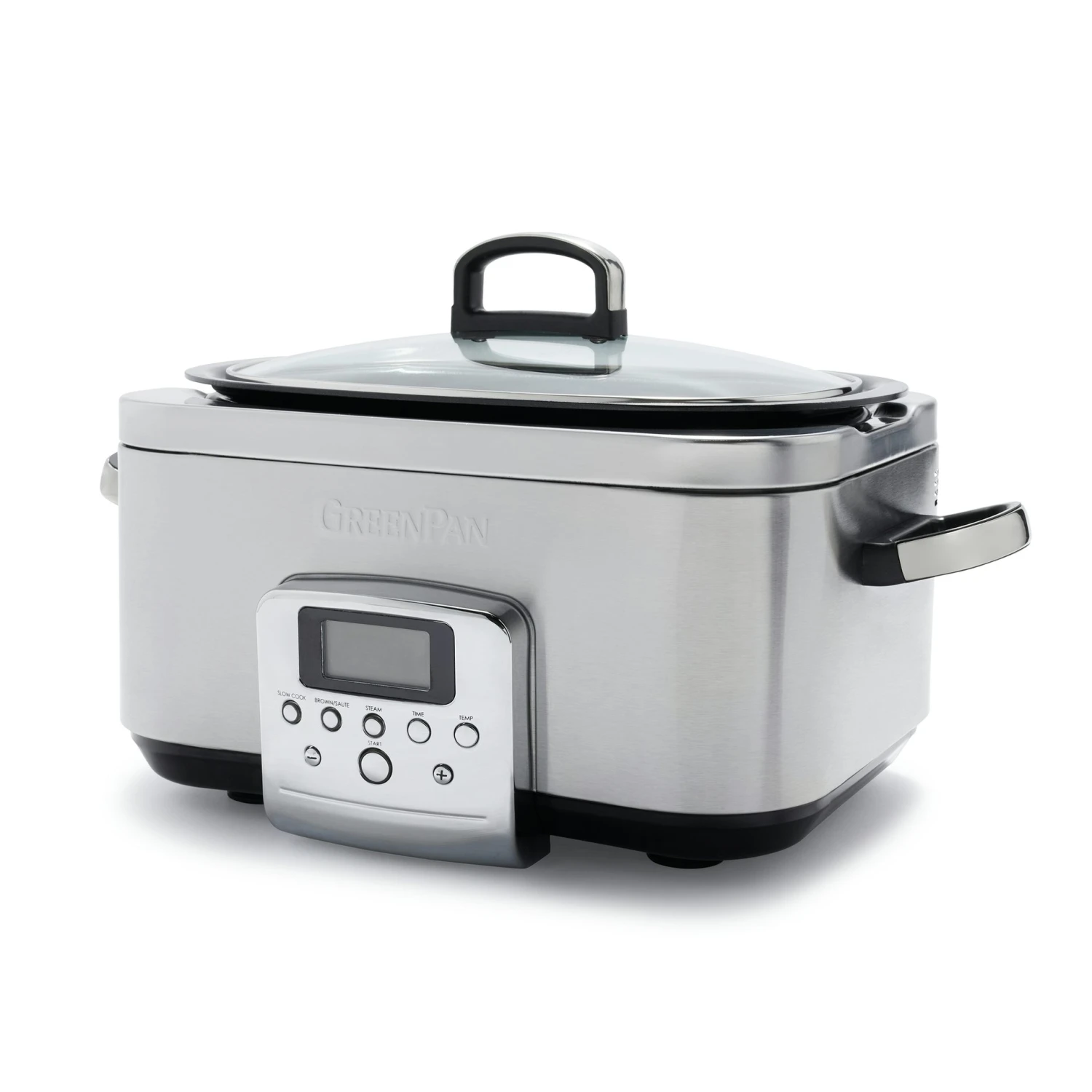 Greenpan Slow Cooker Stainless Steel 6 Liter