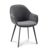 Carmen Eetkamerstoel Velvet Grey