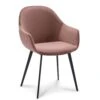 Carmen Eetkamerstoel Velvet Old Pink