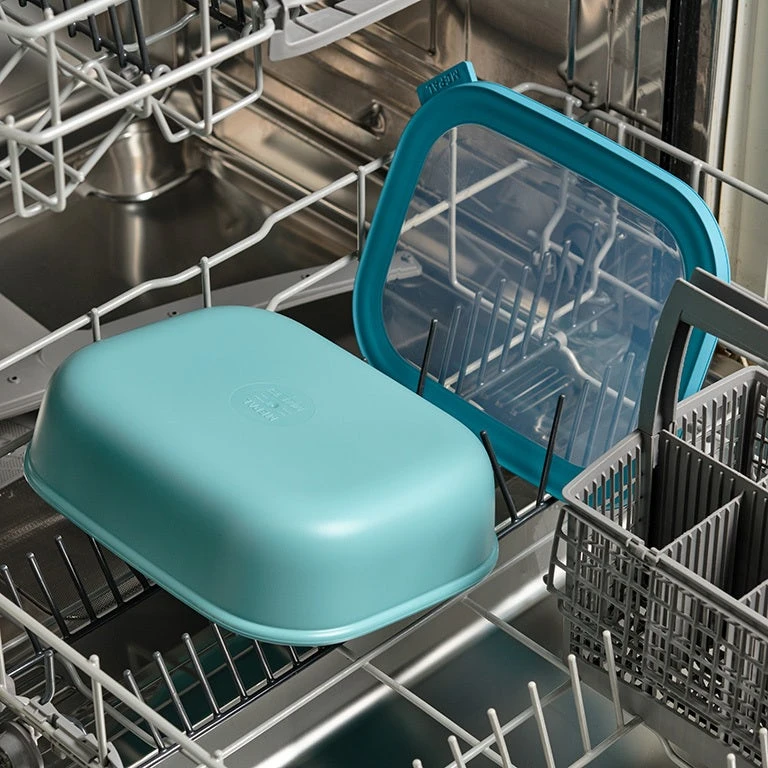 Mepal Multikom Cirqula Rechthoekig 1500 Ml - Nordic Berry OP=OP - Afbeelding 5