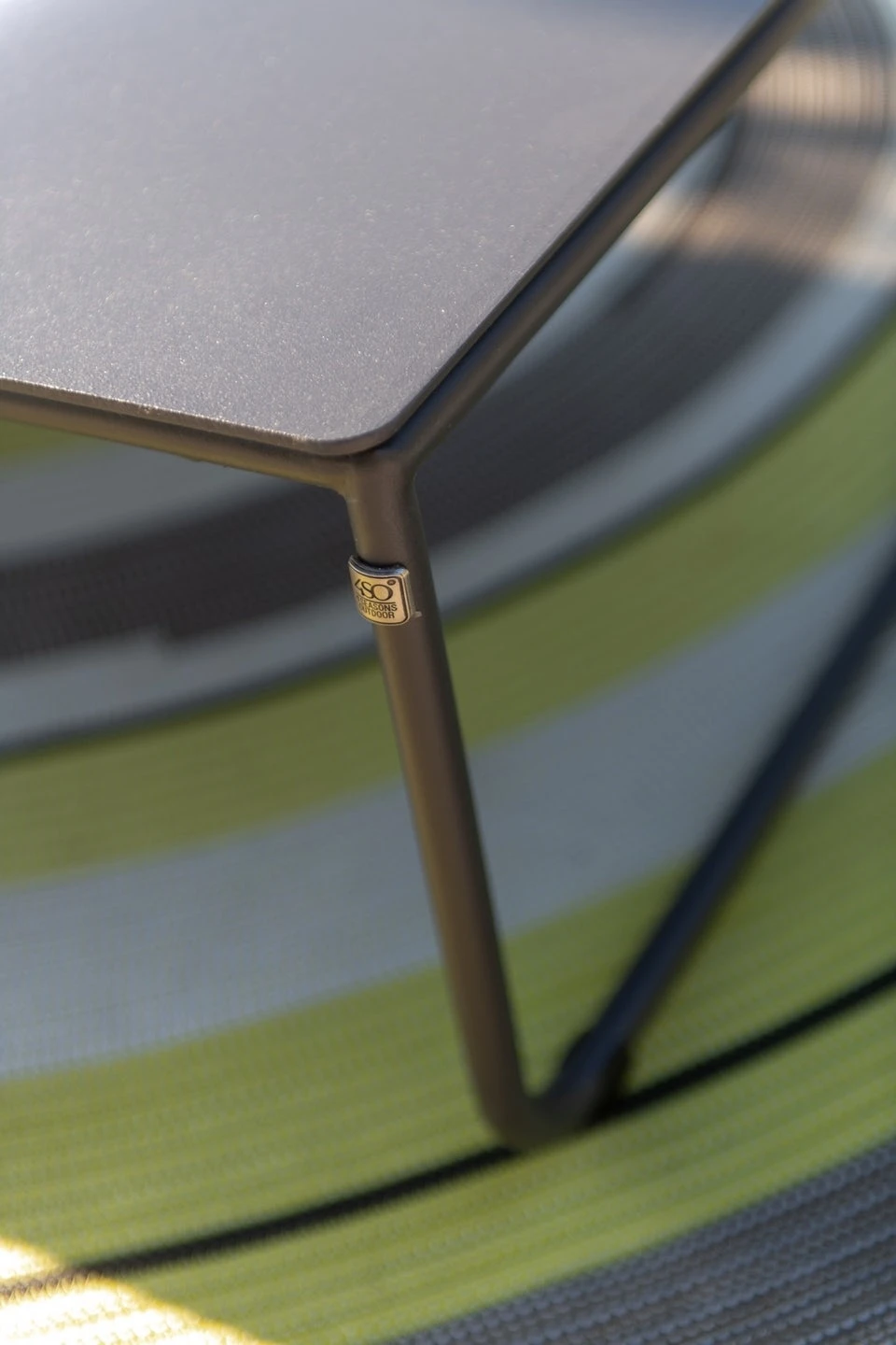 4SO Dali Coffee Tafel 58.5 Cm Rond Antraciet - Afbeelding 4