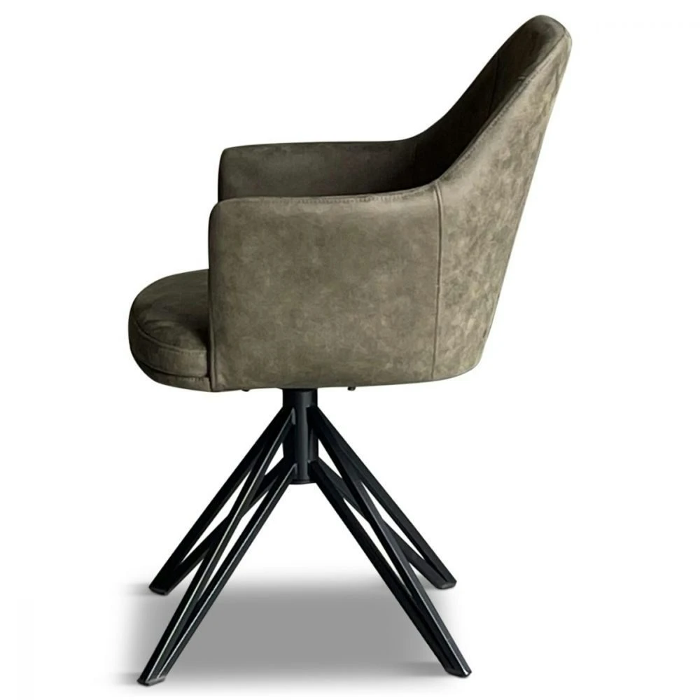 Calvin Draaistoel Mosgroen - Afbeelding 3