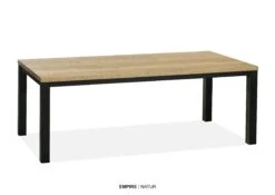 Empire Eettafel 190x90cm Natur/old Piano