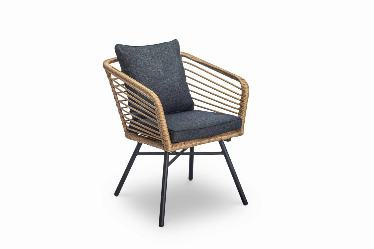 Forester Dining Tuinstoel Bamboo Naterel Look - Afbeelding 2