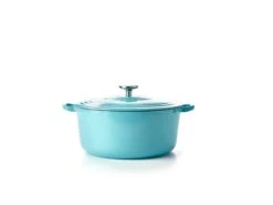 BK Bourgogne Braadpan 28 Cm Aqua Blue
