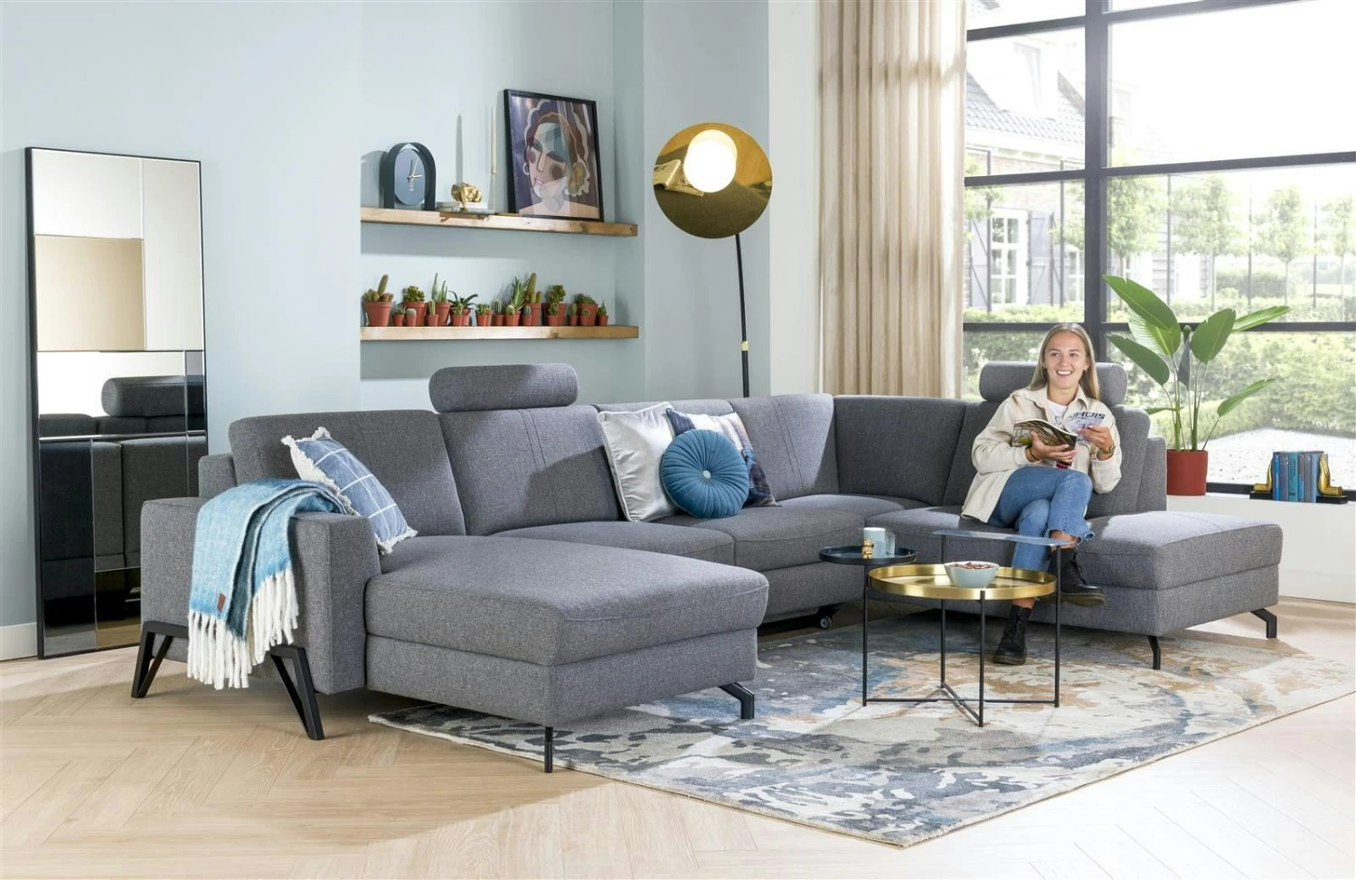 Hoekbank Kingston Incl. Lounge En Hoofdsteunen - Afbeelding 8