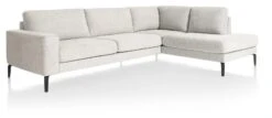 Santo 3-zits Hoekbank + Ottomane Rechts