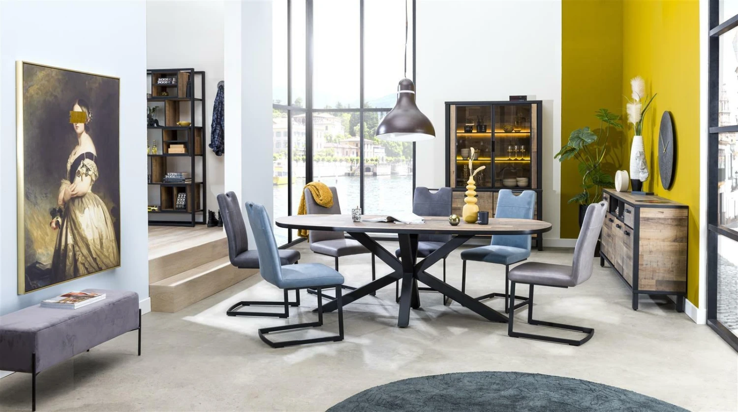 Sardinie Ovale Tafel 220 Cm. - Afbeelding 3