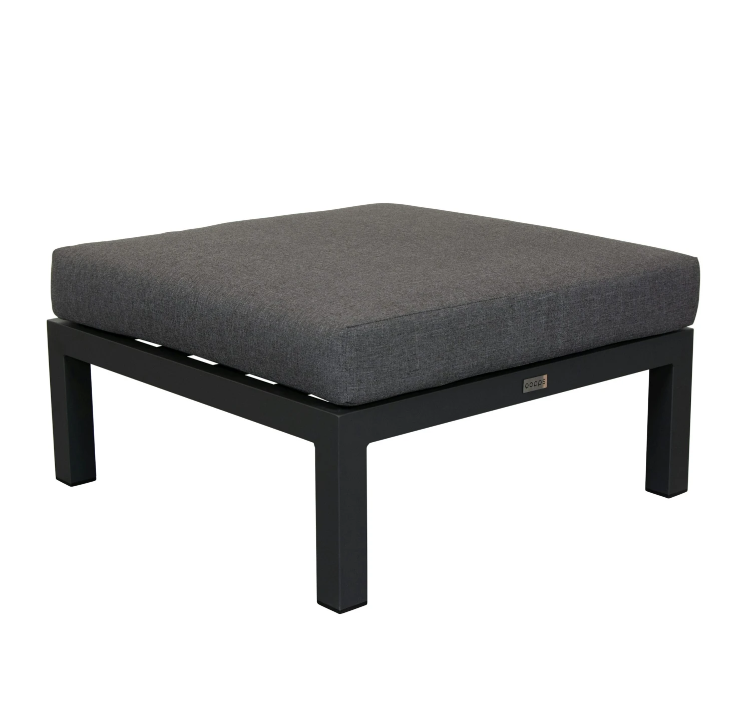 Qopps Idoan Footstoel Mat Antraciet