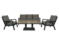Qopps Izard Lounge Set Met Hoogte Verstelbare Tafel Camos