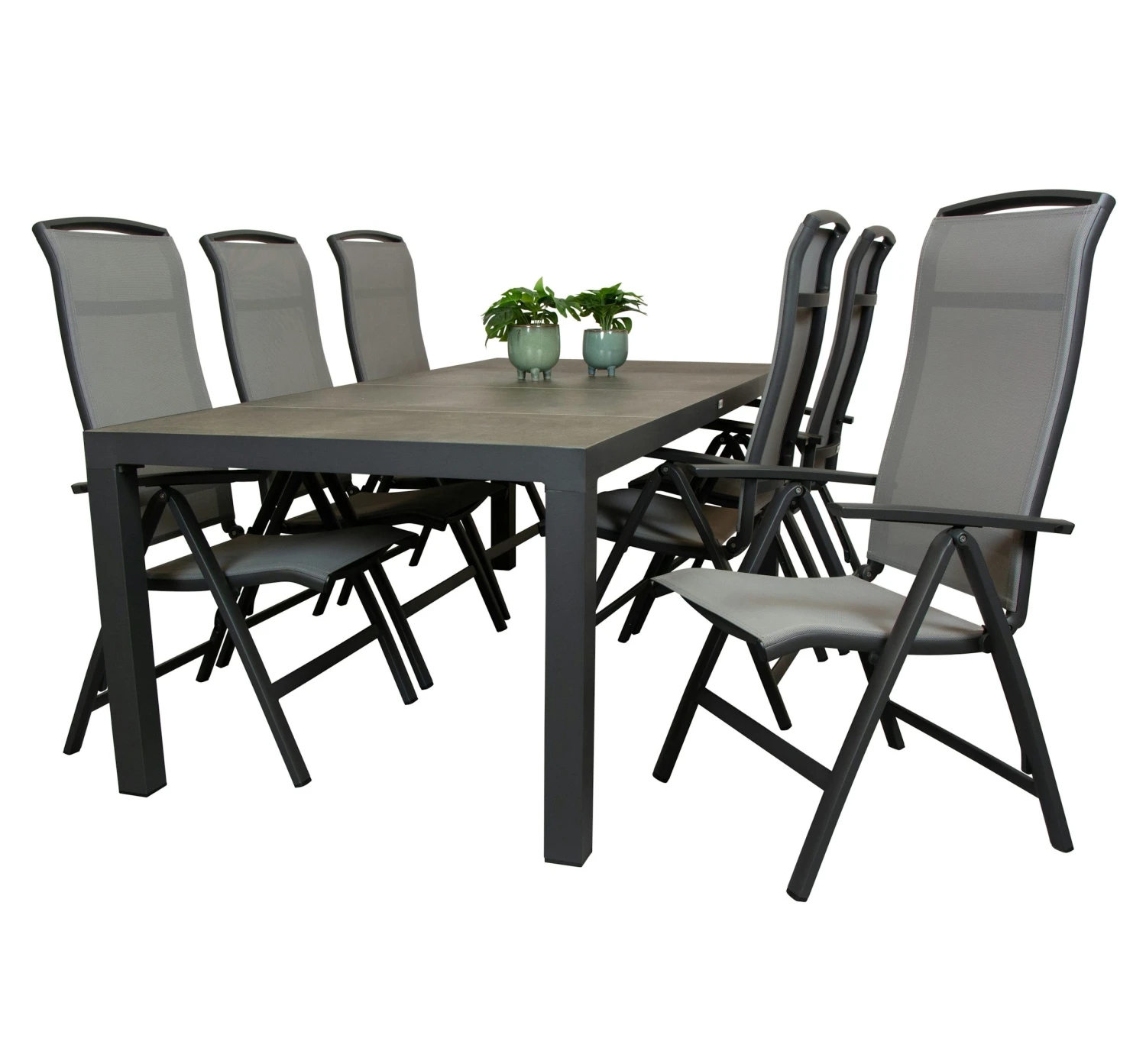 Qopps Levas Tuintafel Met Houston Verstelbare Tuinstoel - Afbeelding 3