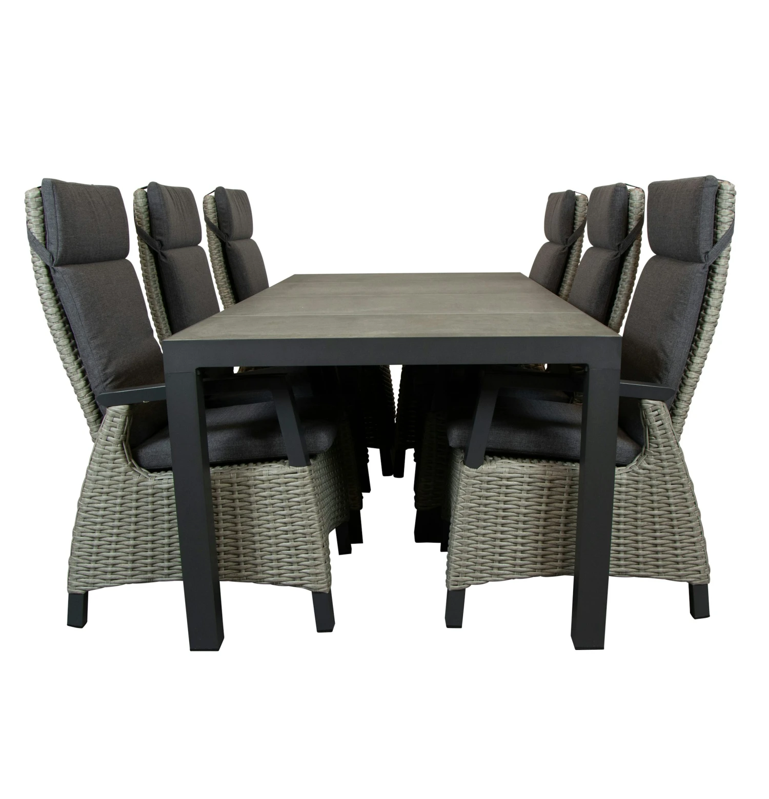 Qopps Levas Tuintafel Met Orlon Gasveer Verstelbare Tuinstoel