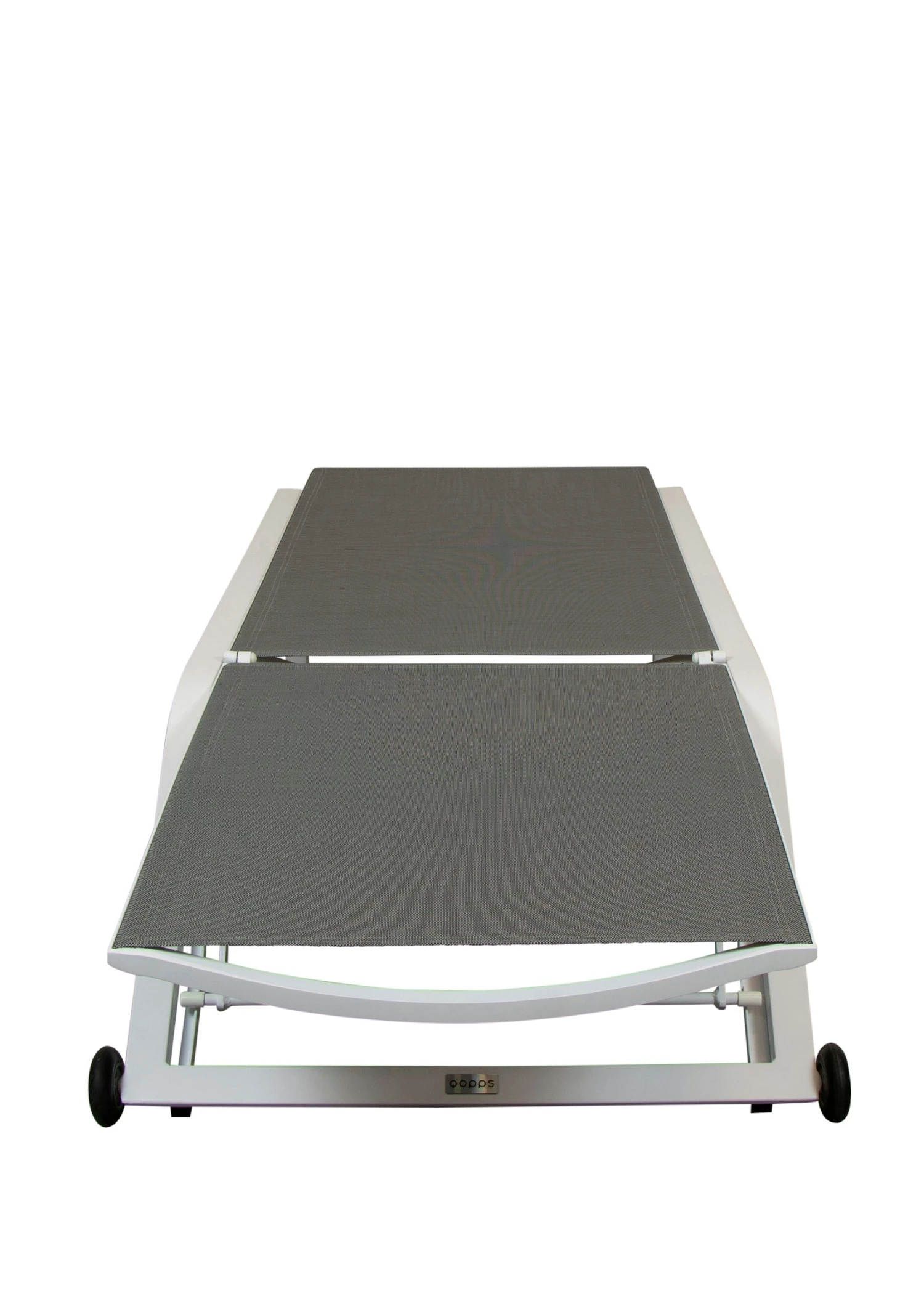 Qopps 2 Nanna Ligbedden Wit Met Bijzettafel Ascon - Afbeelding 8