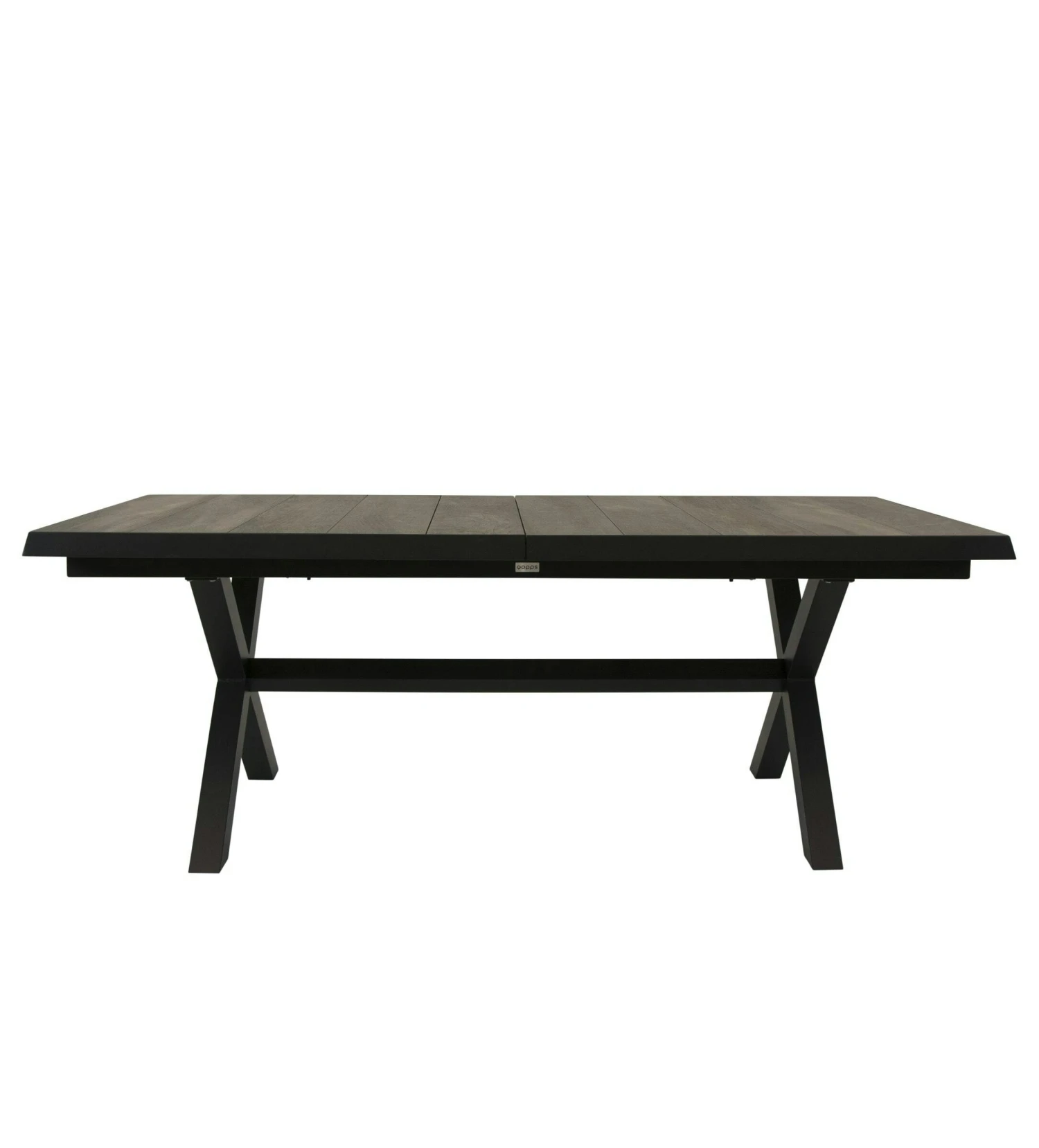 Qopps Ottowa Uitschuif Tafel 205/265 X 100 Antraciet Met Cambridge Dining Stoel - Afbeelding 4
