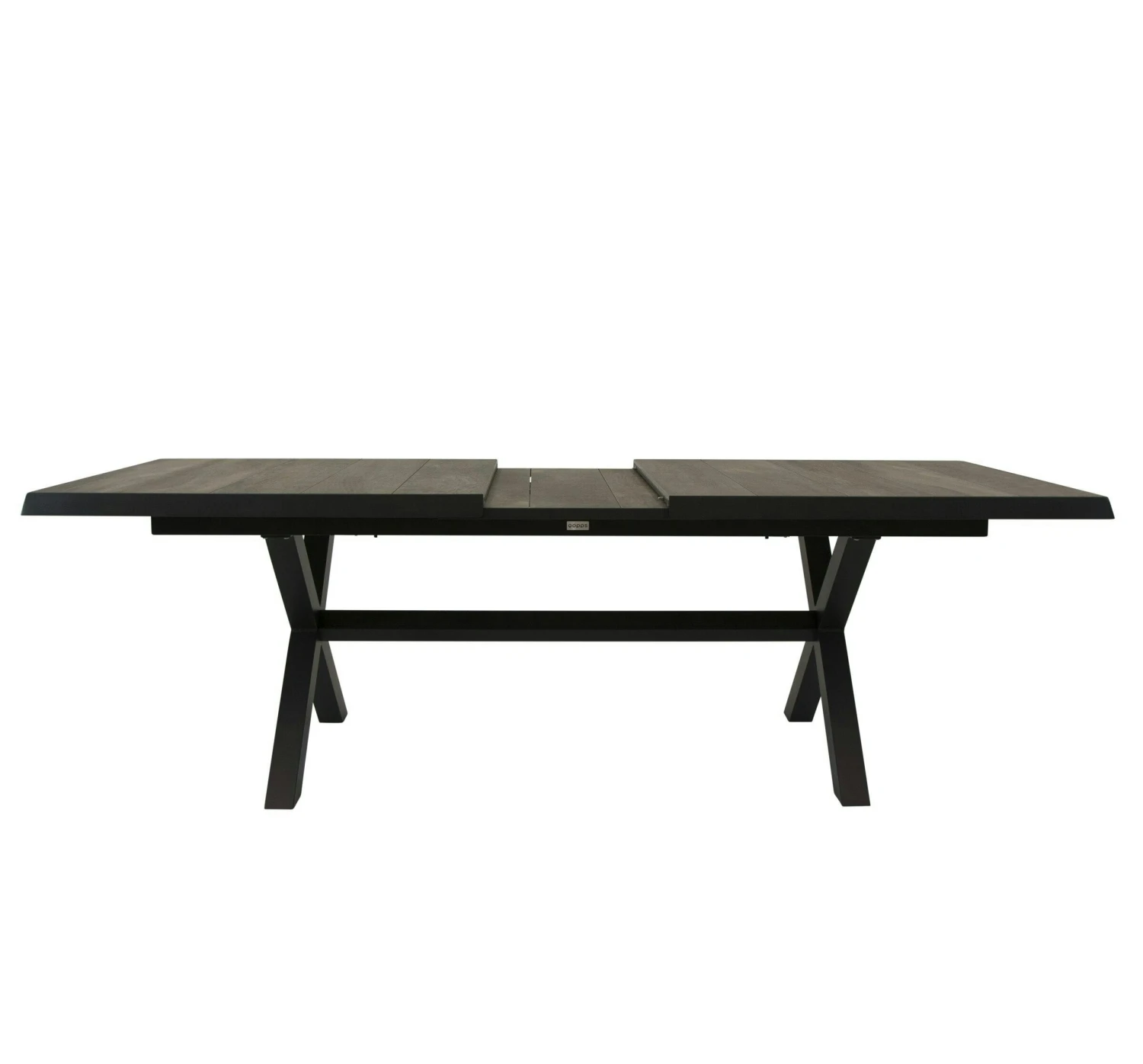 Qopps Ottowa Uitschuif Tafel 205/265 X 100 Antraciet Met Victory Verstelbare Tuinstoel - Afbeelding 5