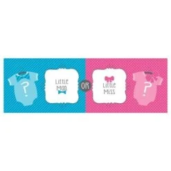 Spandoek Gender Reveal 50x152cm