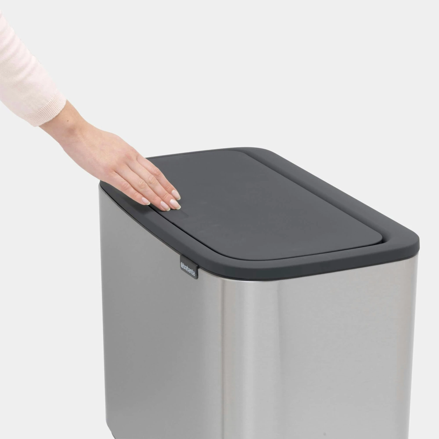 Brabantia Bo Touch Bin 11+23 Liter Matt Steel FPP - Afbeelding 5