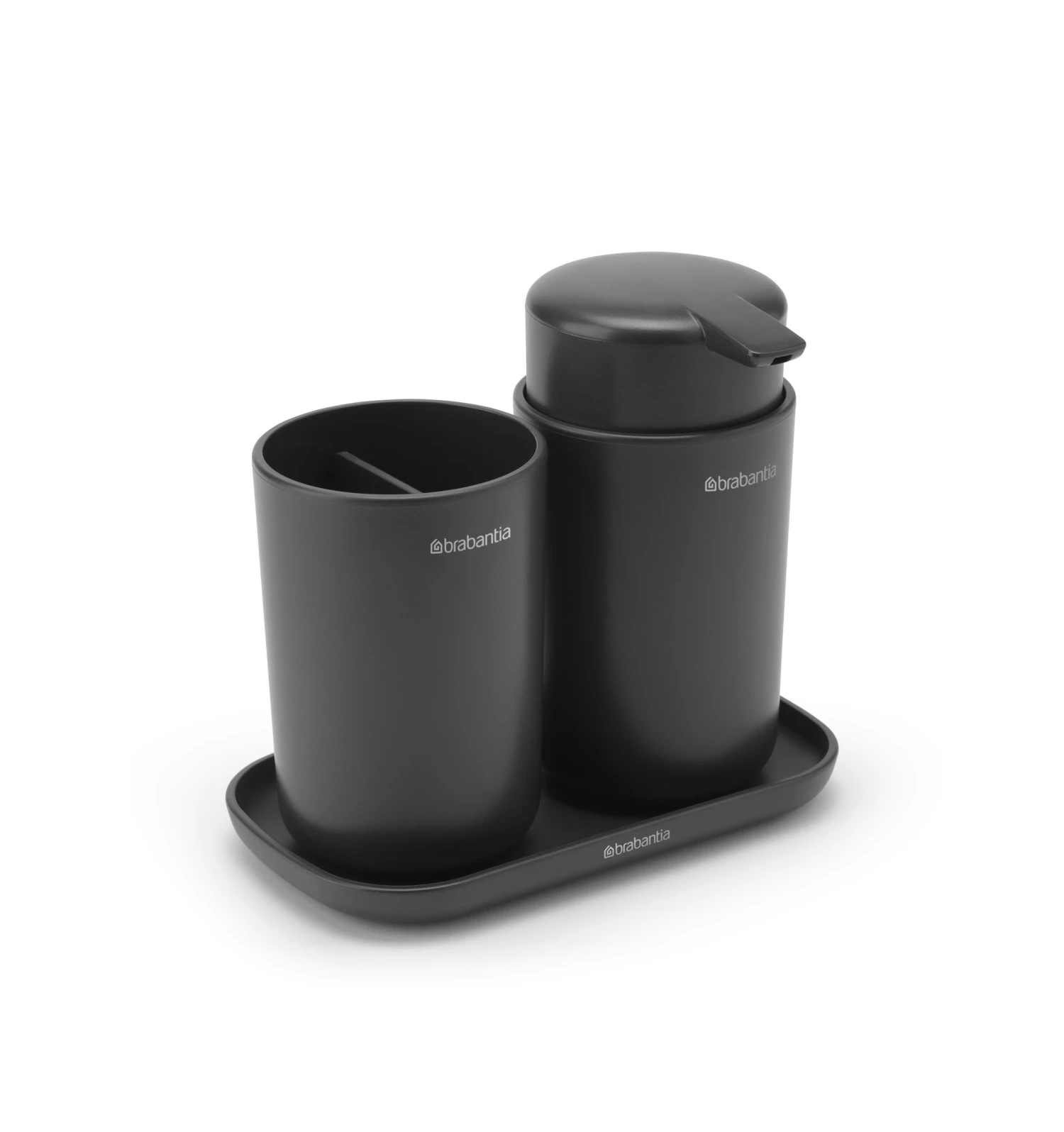 Brabantia Badkameraccessoires Set Van 3 Dark Grey - Afbeelding 2