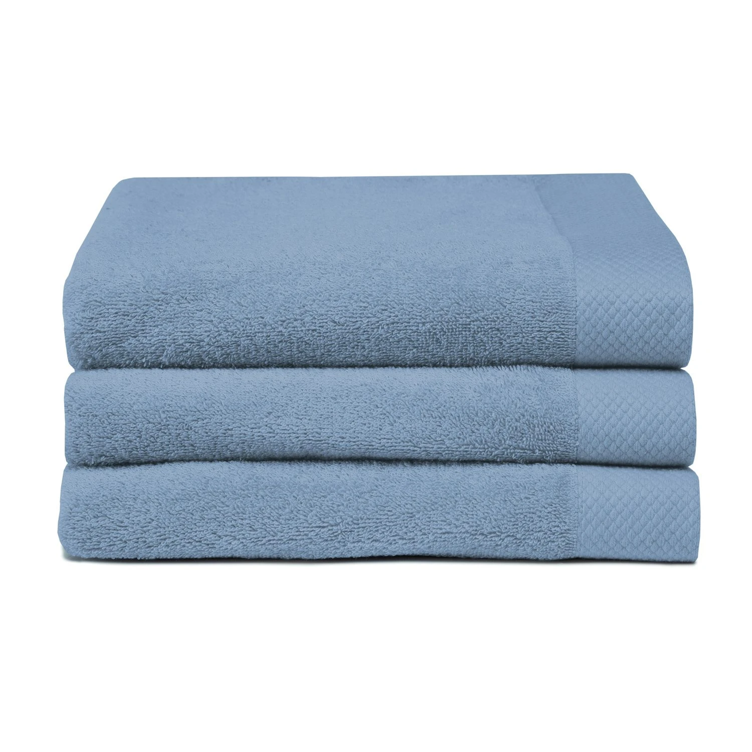 Seahorse Pure Baddoek 60x110 Cm Denim - Afbeelding 2