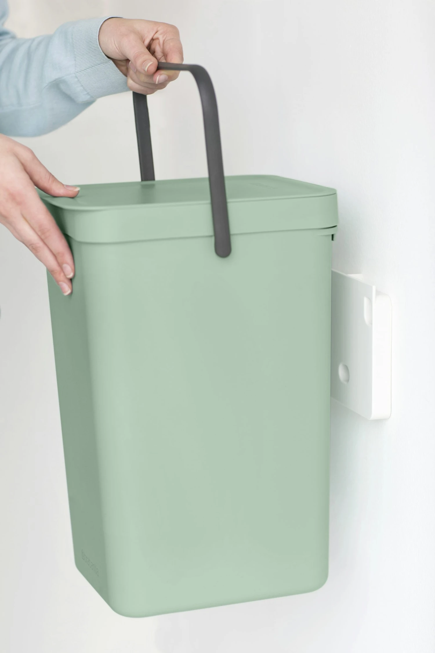Brabantia Sort & Go Afvalemmer 16L Jade Green - Afbeelding 2
