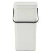 Brabantia Sort En Go Afvalemmer 16 Liter Light Grey