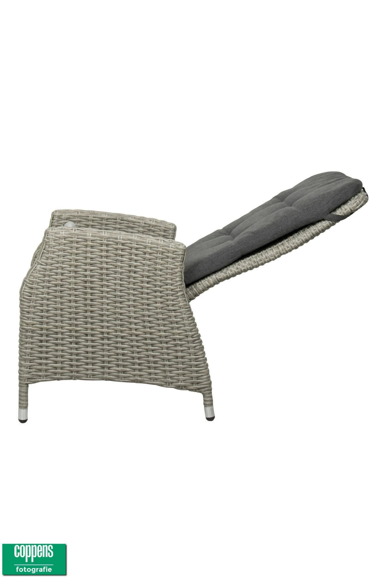 Qopps Memphis Verstelbare Dining Tuinstoel Cloudy Grey - Afbeelding 7