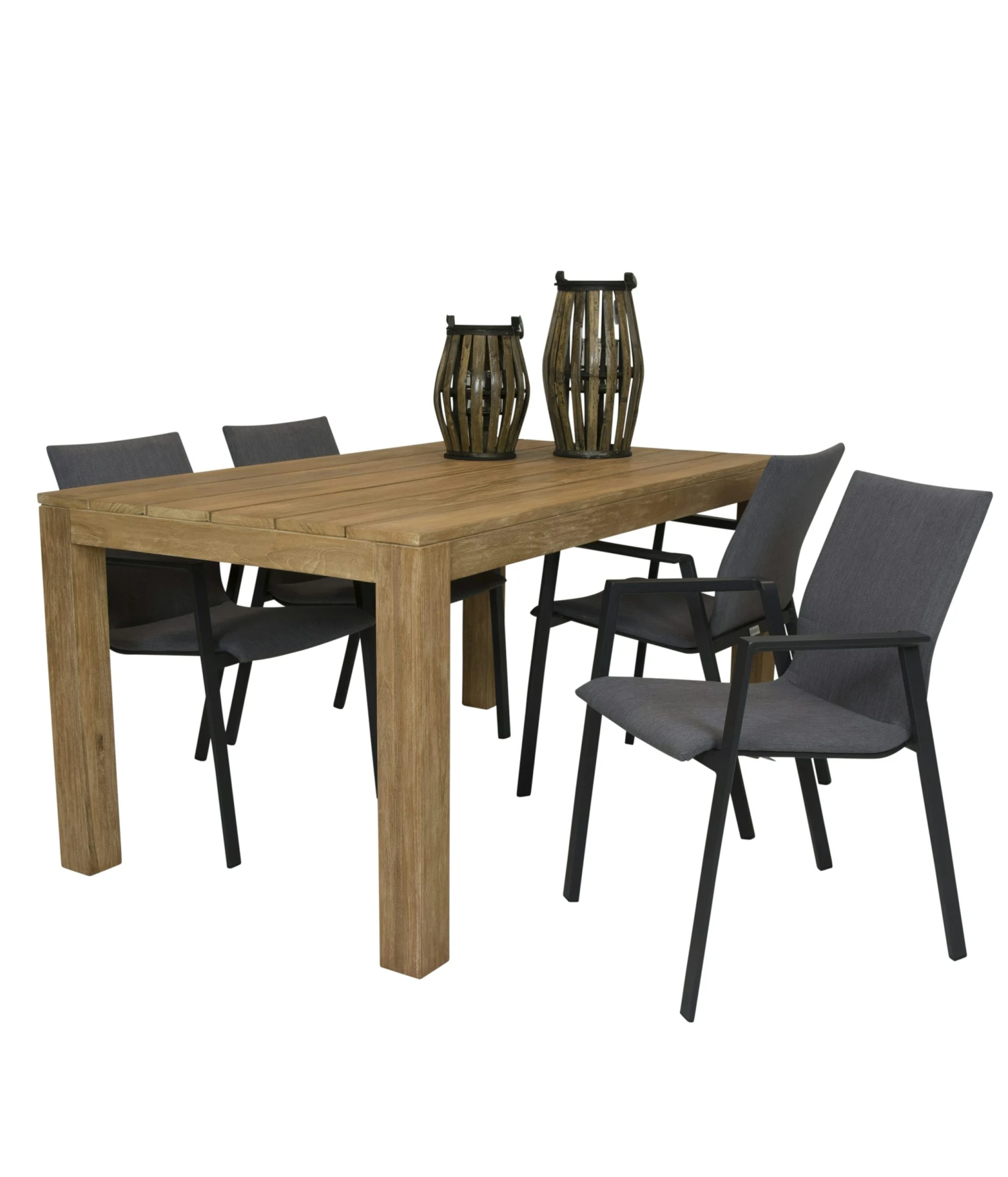 Alberto Teak Tafel 160 Met Tuinstoel Fubar - Afbeelding 2