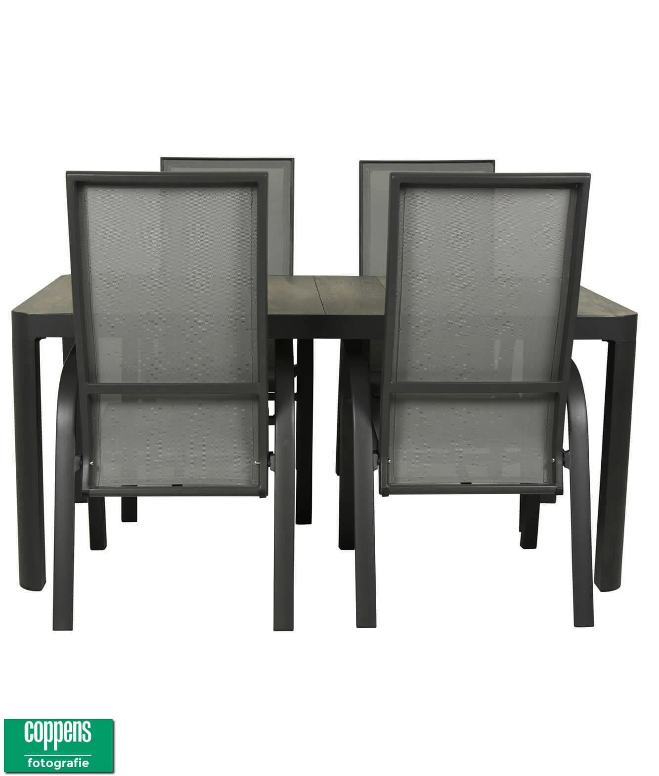 Qopps Tuintafel Queens 161 Met 4 Tuinstoelen Victory - Afbeelding 4